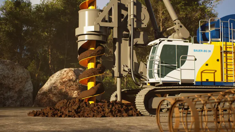 Maschinenbau – 3D-Animation für BAUER Gruppe