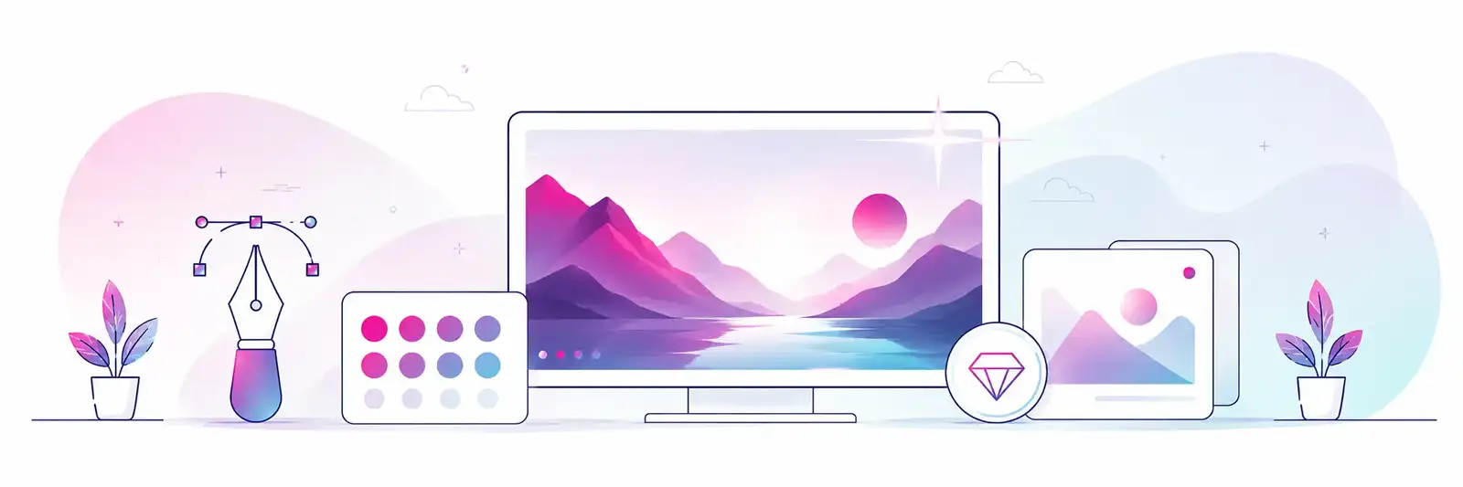 Starke visuelle Qualität