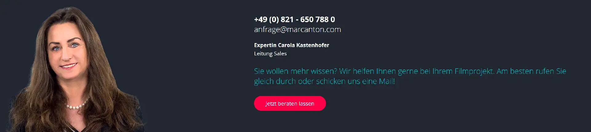 In einem Beratungsgespräch werden alle wichtigen Details besprochen