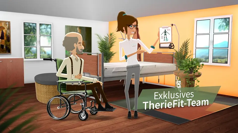 Pflege erkl&auml;rt mit Erkl&auml;rvideo f&uuml;r die Altenpflege